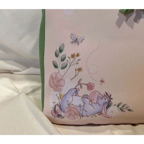 Loungefly X Disney Winnie The Pooh Eeyore Tigger Florals Mini Backpack NWT 🌼🌸 - Picture 2 of 9